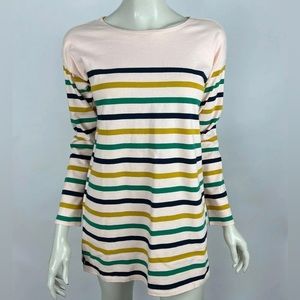 📣 Moving Sale! Like New J Crew Striped Boatneck Cotton Tunic Long Sleeve Medium